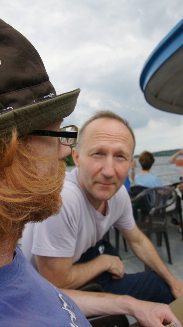 musician jonathan fischer and actor alexander hauff berlin wannsee