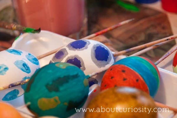 easter egg painting party